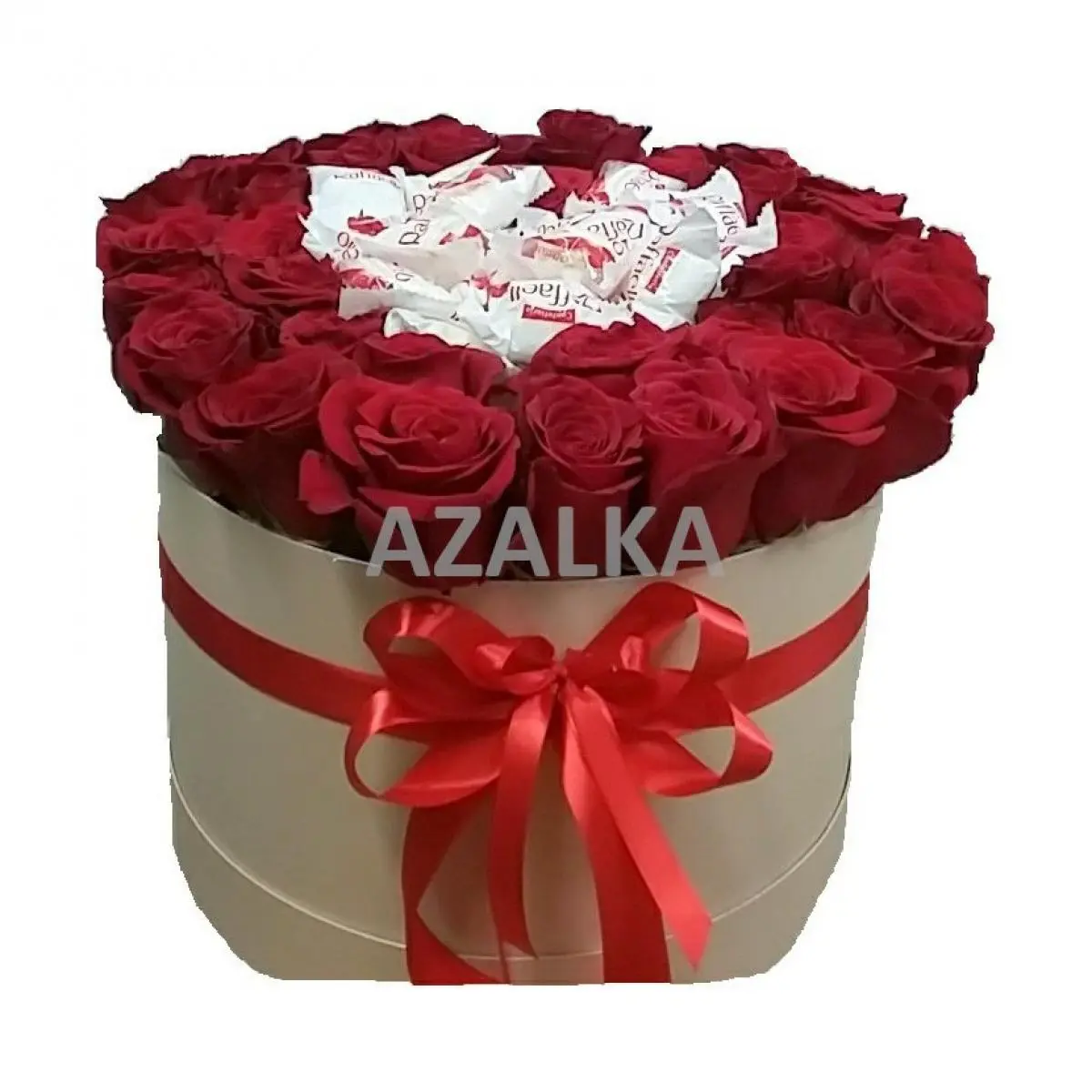 Růže A Raffaelo V Boxu