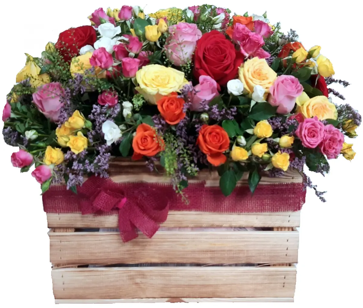 Květinová Bedýnka Růžová Zahrada